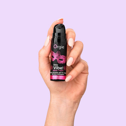 Orgie Sexy Vibe! Intense Orgasm - рідкий вібратор для яскравого фінішу (15 мл)