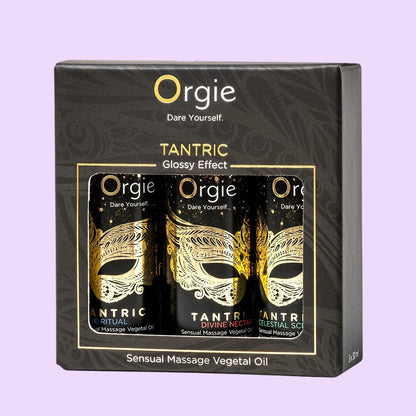 Набір олій для тантричного масажу Orgie – Tantric Mini Size Collection (3×30 мл), зволоження