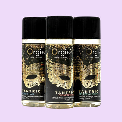 Набір олій для тантричного масажу Orgie – Tantric Mini Size Collection (3×30 мл), зволоження