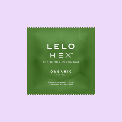 Презервативи LELO HEX Condoms Organic 12 Pack (12 шт)
