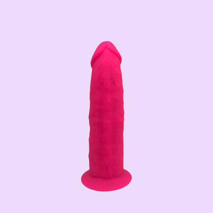 Фалоімітатор з вібрацією SilexD Henry Vibro Pink MODEL 2 (7in) + LRS