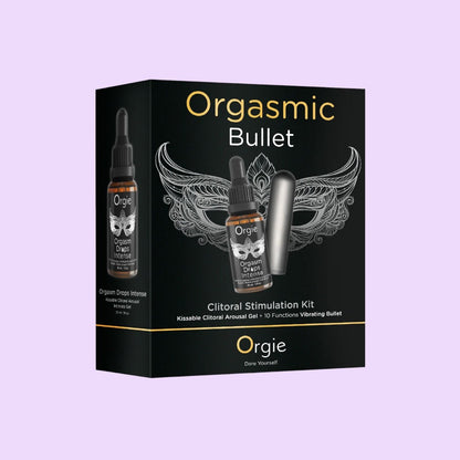 Orgie Orgasmic Bullet: збуджувальні краплі та віброкуля